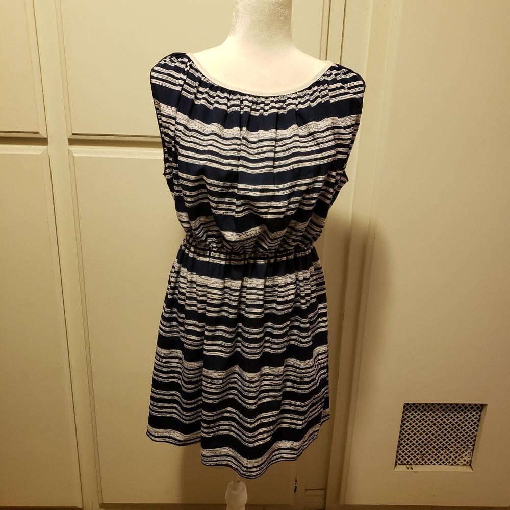 NWT blue and white dress